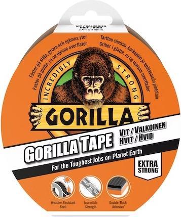 Gorilla nastro adesivo super forte 48 mm x 27 metri bianco (48 mm)