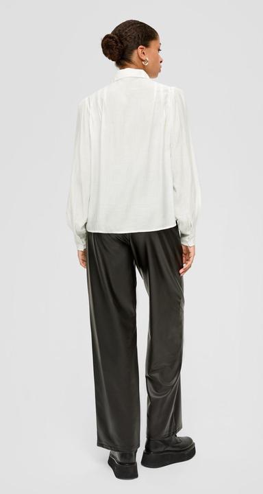 Produktbild S.Oliver Bluse Bluse mit Raffung (44)