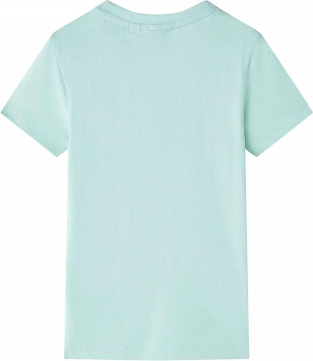Immagine prodotto vidaXL Maglietta per bambini Verde menta chiaro 140,Materiale: 100 (140)
