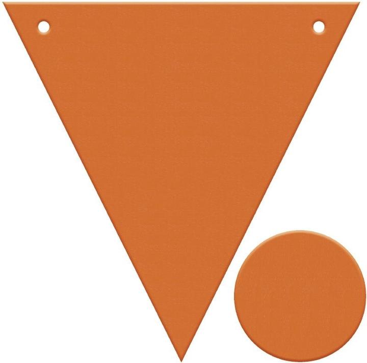 Actual product image Ursus Craft set Halloween 12 pennants, triangle