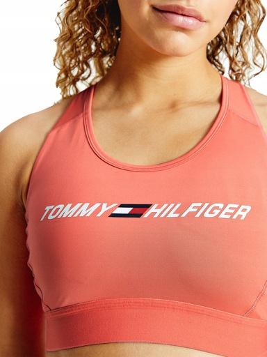 Image du produit Tommy Hilfiger Soutien-gorge de course d'intensité moyenne pour femme avec graphisme (XS)
