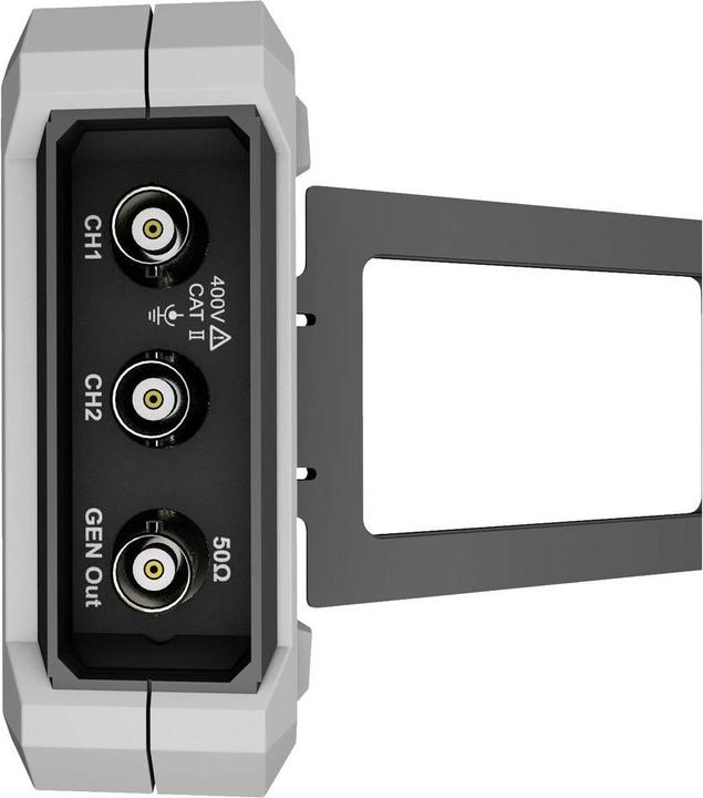 Actual product image Voltcraft DSO-2202H + AFG Handheld Oscilloscope 200MHz 2-channel 1 GSa/s 8 kpts 8 Bit Handheld 1pce. (CAT II 400V)
