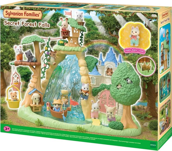 Actual product image Sylvanian Families Waterfall adventure playground