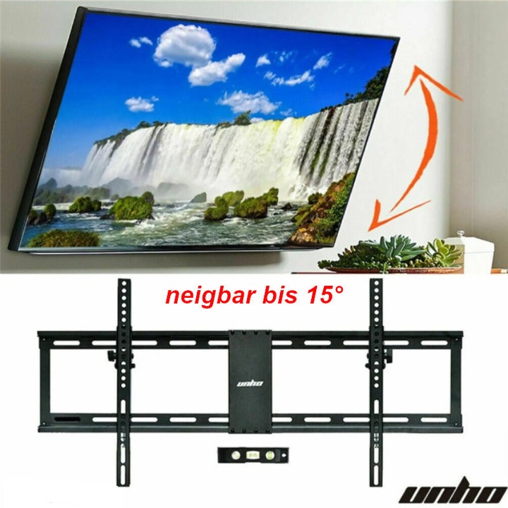 Produktbild Hermex Universal LCD TV Wandhalterung Fernseherhalterung Bildschirmhalterung (Wand, 85", 45 kg)