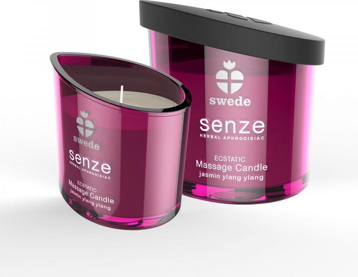 Immagine prodotto Swede Senze Ecstatic Massage Candle Jasmine Ylang YlangÂ (50 ml)