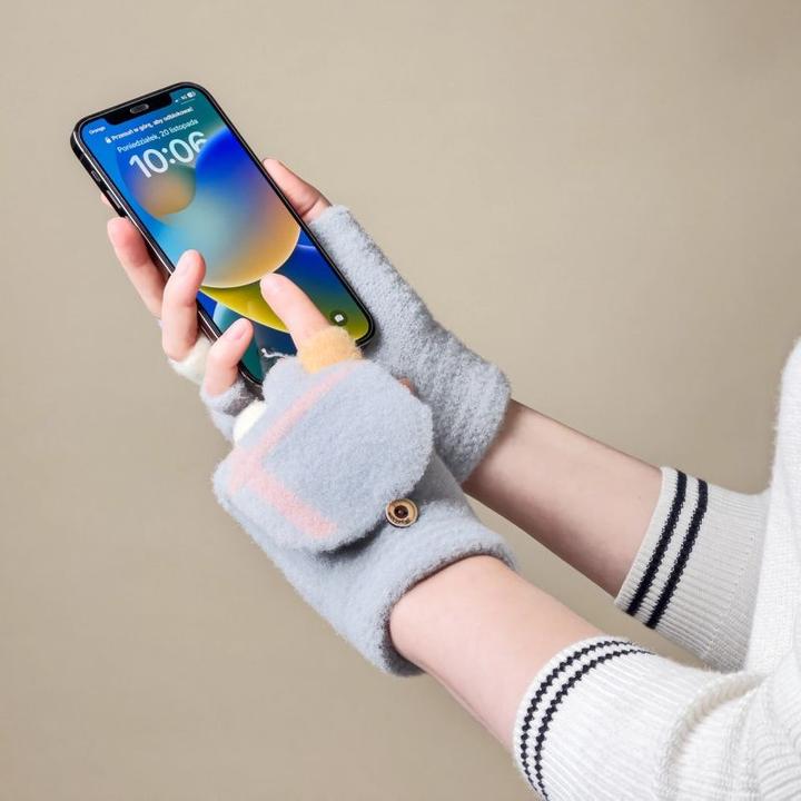 Produktbild Hurtel Miltenki Winterhandschuhe - grau (One Size)