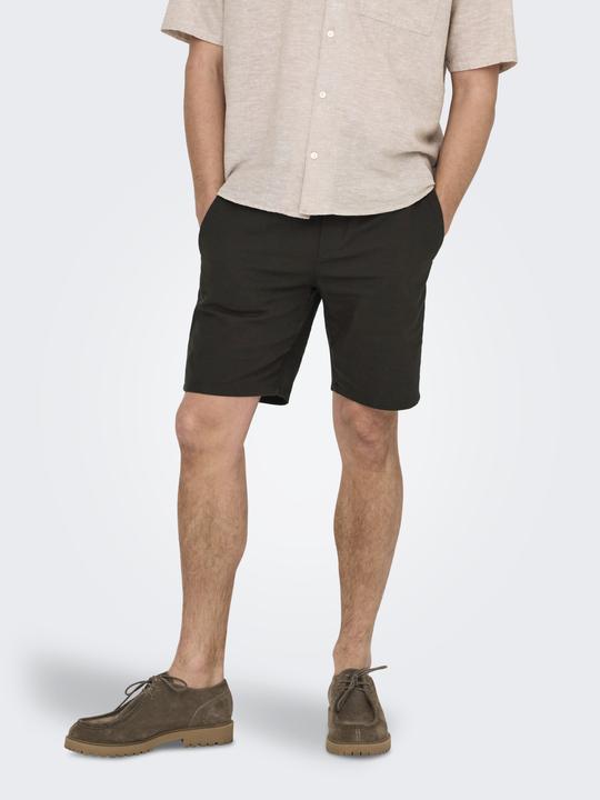 Produktbild Only & Sons Onslinus 0007 Cot Lin Shorts Noos (XS)