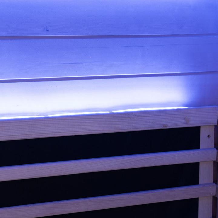 Produktbild Home Deluxe Infrarotkabine YANING M - 195x120cm für 2 Personen - Infarotkabine mit 2050 Watt