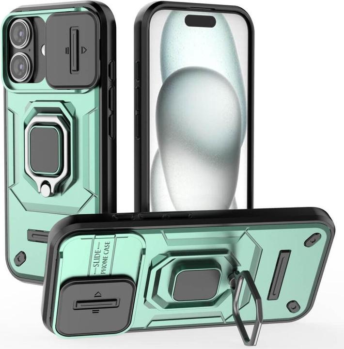 Image du produit Cover-Discount iPhone 16 - Armor Case avec kickstand (Apple iPhone 16)