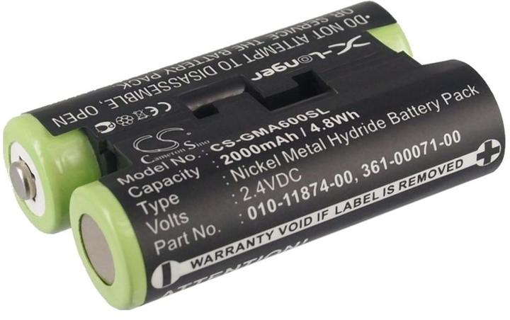 Produktbild NoName Battery for Garmin 010-11874-00, Oregon 600 etc. GPS 2000mAh, 2.4V (1 Stk., Gerätespezifisch, 2000 mAh)