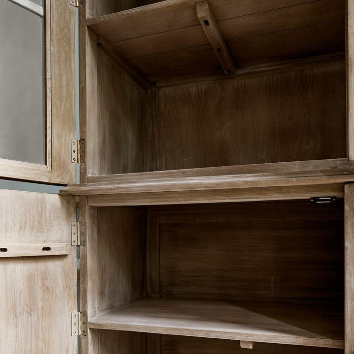 Produktbild Loberon Schrank Périmonde antikgrau (147 x 52 x 228 cm)