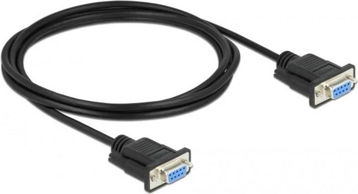 Actual product image Delock Connection cable null modem RS-232 DB9, (f-f) 10 m (10 m, Industrial cables)