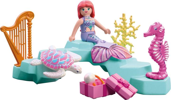 Produktbild Playmobil 72107 Meerjungfrau mit Geschenk (72107)