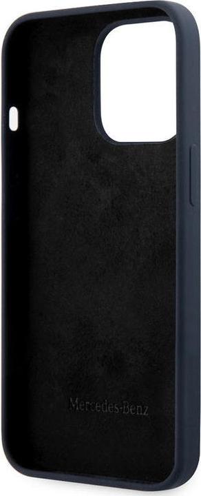 Actual product image Mercedes Benz Case iPhone 13 Pro Max - Hardcase Protective Cover blue Soft Touch No.344 (Apple iPhone 13 Pro Max)