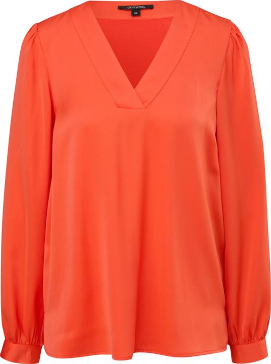 Actual product image Comma Bluse Satinbluse aus Viskosemix (38)