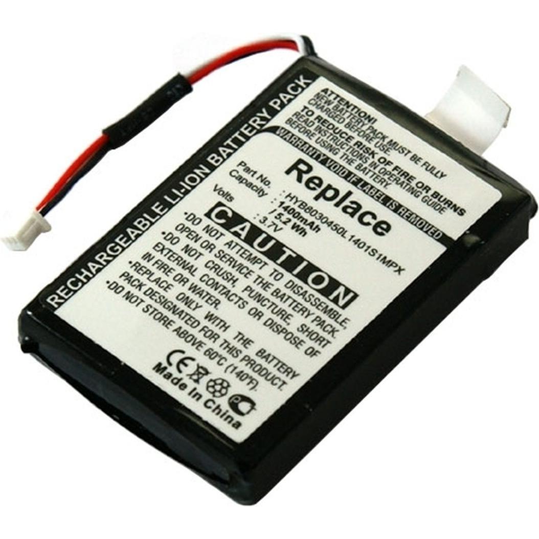 AGI, Fahrzeug Navigation Zubehör, 92727 - Batterie/Akku - Schwarz - Lithium-Ion (Li-Ion) - 1400 mAh - 3,7 V - 53 m