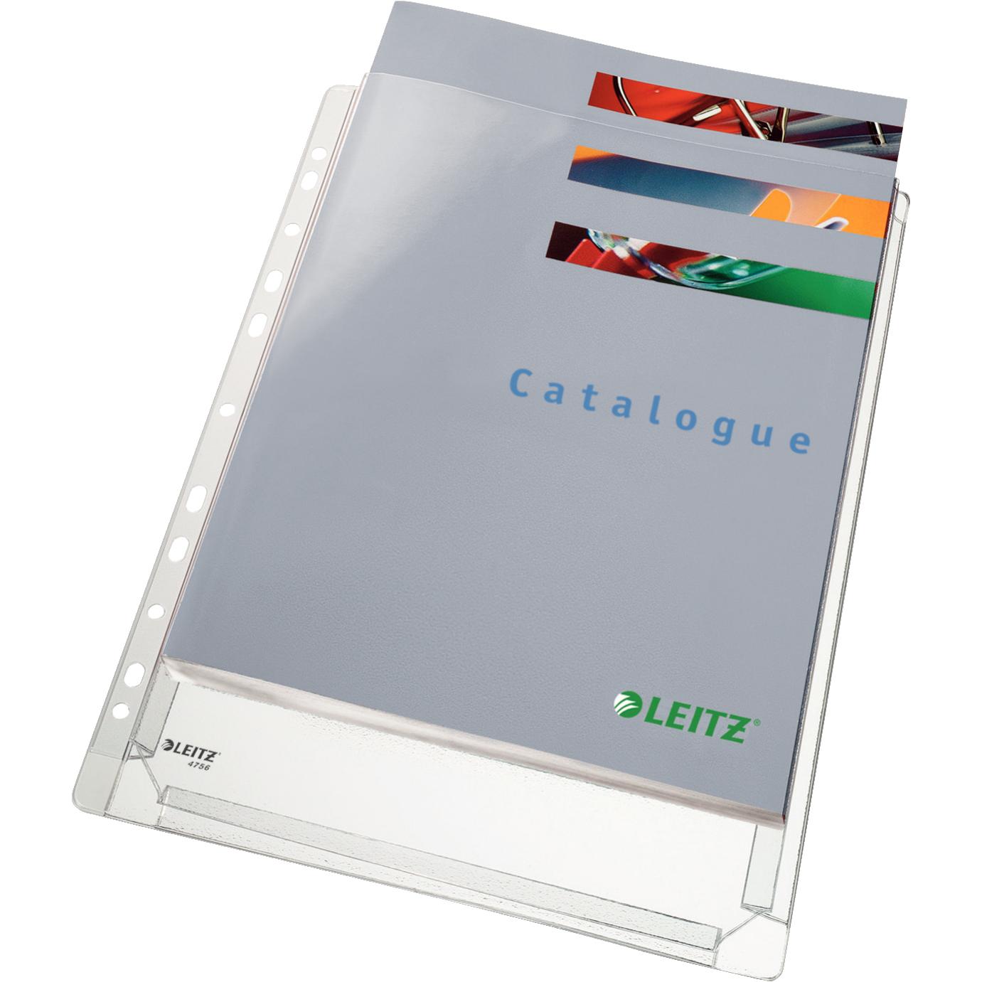 Leitz, Mappe, 47561003 Klarsichthülle () PVC (e) (A4, 10 x)