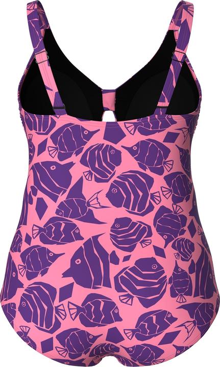 Produktbild Ulla Popken Badeanzug, Fische, Softcups, recycelt (46)