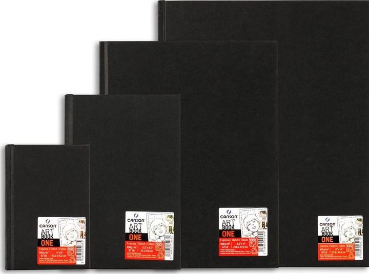 Actual product image Canson One Art Book (A4, Plain, Hardcover)