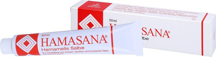 Immagine prodotto Robugen HAMASANA Unguento all'Hamamelis per la cura della pelle screpolata e secca, 50 g di unguento (Crema corpo)