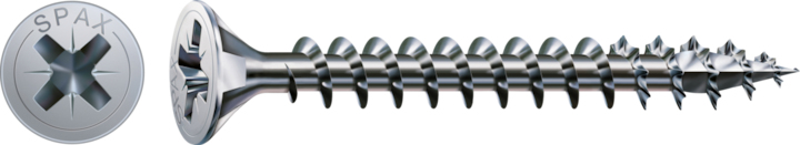 Produktbild Spax Schraube R 88094 Senkkopf m.Spitze/Kreuzschl.-PZ 3,5 x 45/40-Z Stahl galvanisch verzinkt WIROX (200 Schrauben pro Stück)