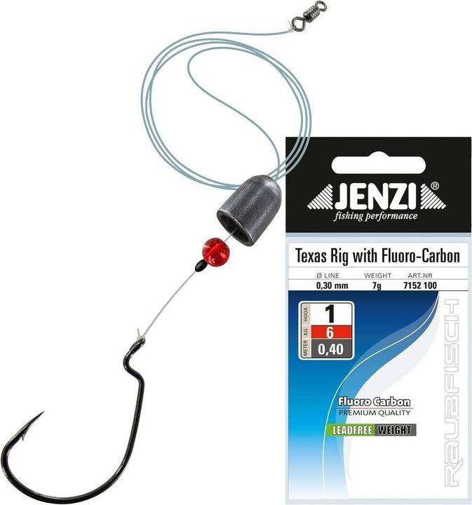 Immagine prodotto Jenzi Texas Rig Fluorocarbon