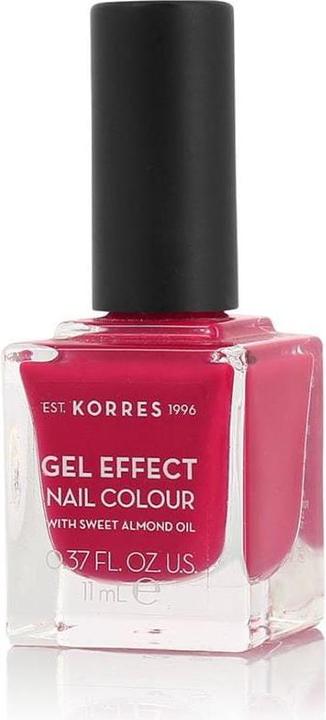 Produktbild Korres Nägel Gel Effect Nail Colour Nr. 19 Watermelon / 11 ml (Watermelon, Gel-Effekt Nagellack)