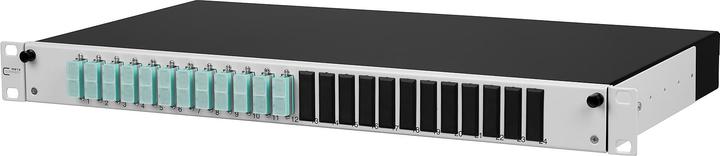 Metz Connect LWL-Patchpanel 24 Port SC-D 150265BA12-E 1 HE