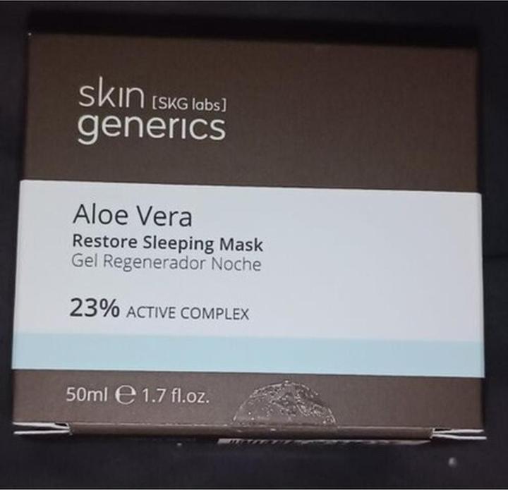 Actual product image Skin Generics Restore Sleeping Mask 50ml Aloe Vera (50 ml)
