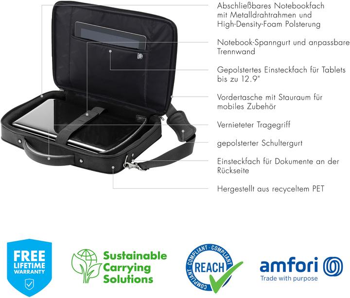 Immagine prodotto Dicota Eco MultiCompact -39 (15.60", Universale)