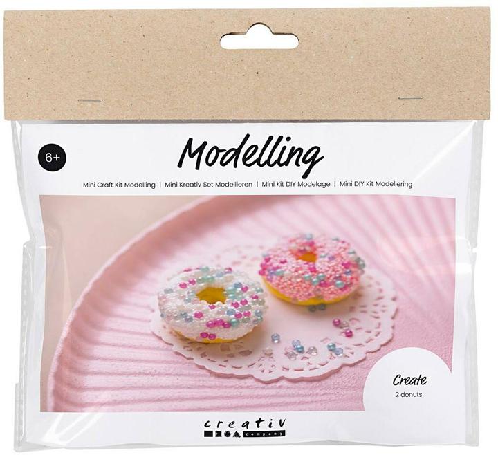 Creativ Company Mini-Hobby-Set Modellier-Donuts