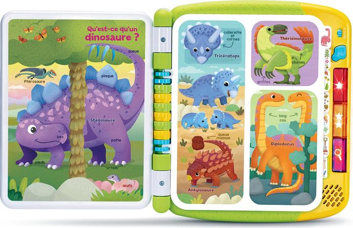 Actual product image VTech Fr Le Grand Livre Interactif Des Dinosaures (French, 3 - 7 years)