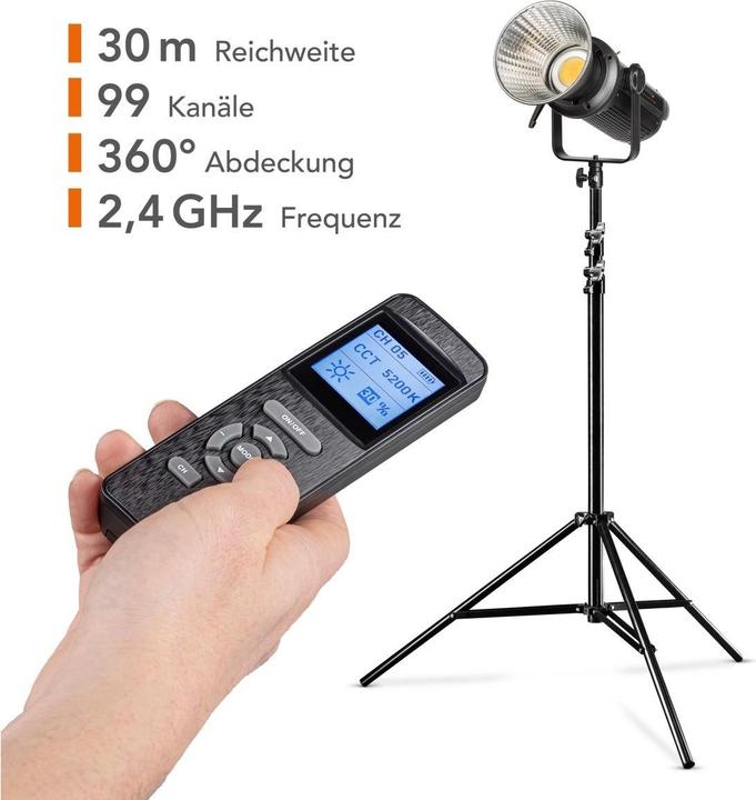 Produktbild Walimex pro LED Niova 350W/500W Plus Daylight Set (Studioleuchte)