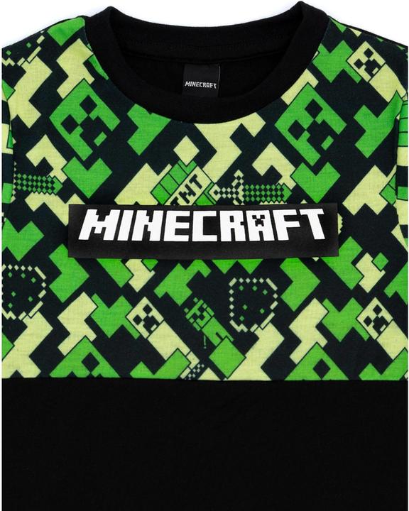 Produktbild Minecraft Schlafanzug mit langer Hose Jungen kurzärmlig (134)