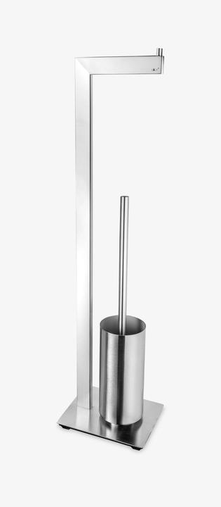 Produktbild Zack Toilettenbutler Silberfarben