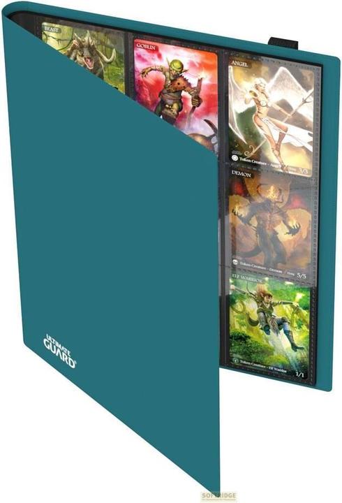 Actual product image Ultimate Guard UGD010170 - Flexxfolio 360 – 18-Pocket Portfolio, petrol