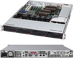 Supermicro 815TQ-563CB Intel® C602 LGA 2011 (Socket R)