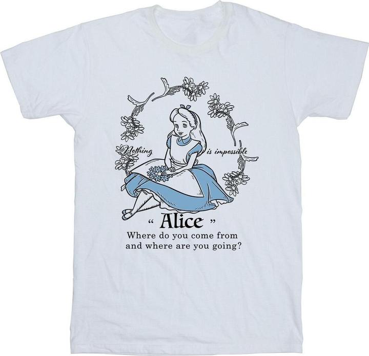 Produktbild Alice In Wonderland Nothing Is Impossible TShirt (M)