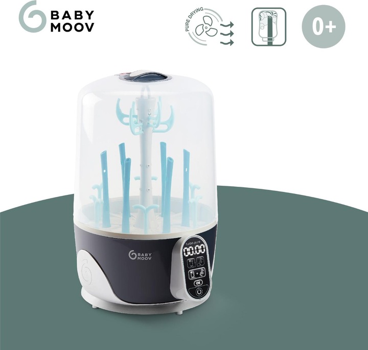 Image du produit Babymoov Stérilisateurs & vaporisateurs Stérilisateur à vapeur Turbo Pure - avec fonction de séchage
