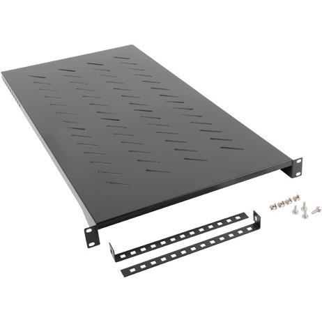 Thumbnail - Lanberg AK-1013-B Rack Zubehör Regalboden, Serverschrank Zubehör, Schwarz
