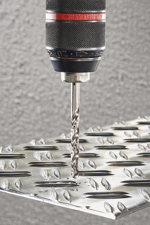 Produktbild wolfcraft 1 Metallbohrer HSS G ø4,0x75mm (4 mm)