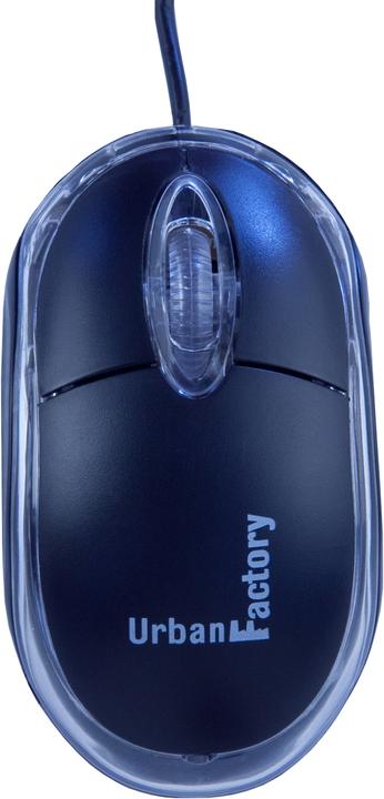 Produktbild Urban Factory BDM02UF Maus Beidhändig USB Typ-A Optisch 800 DPI (Kabelgebunden)