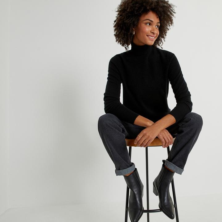 Actual product image La Redoute Collections Turtleneck jumper (XXL)