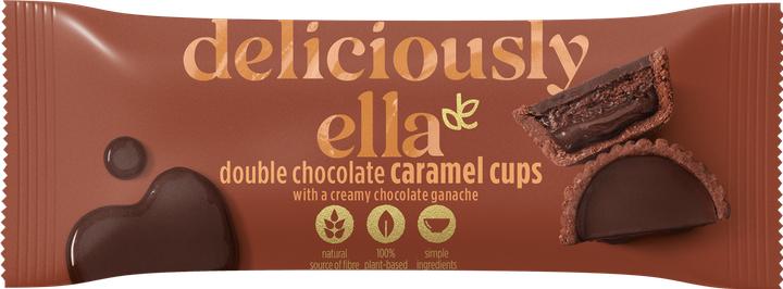 Image du produit Deliciously Ella Cup double chocolat et caramel (36 g)