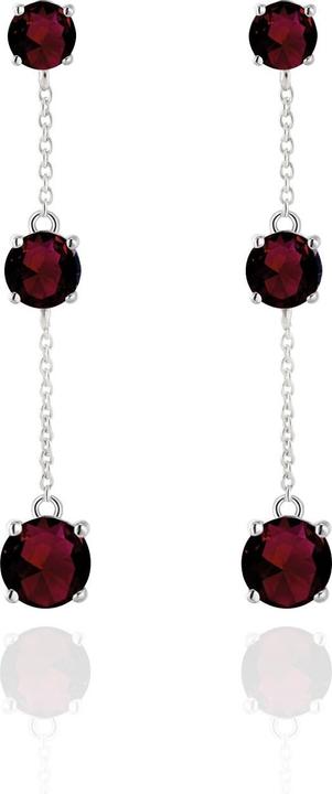 Immagine prodotto Beneto Esclusivo - Eleganti orecchini in argento con granati GRAAGUP2718