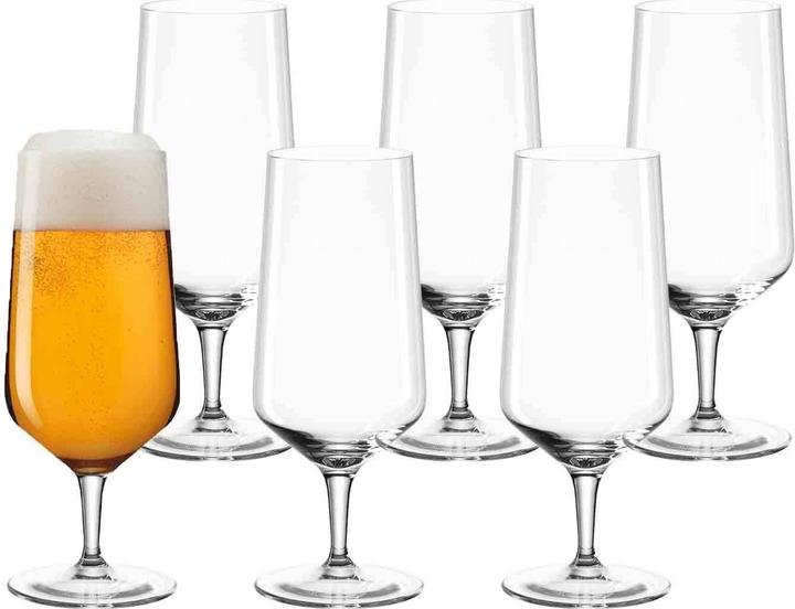 Immagine prodotto Leonardo bicchiere da birra Puccini 330 ml, 6 pezzi, trasparente (0.33 l, 6 x)