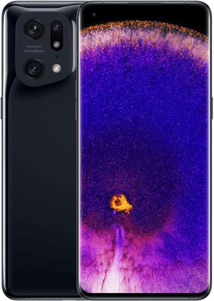 Produktbild OPPO Find X5 Pro (256 GB, Glaze Black, 6.70", Hybrid Dual SIM + eSIM, 5G)