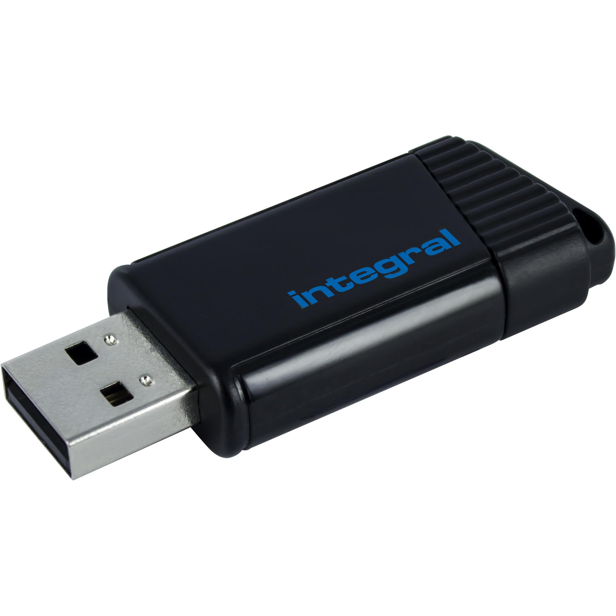 Integral USB2.0 DRIVE PULSE USB-Stick USB Typ-A 2.0 (16 GB, USB 2.0, USB-A), USB Stick, Blau