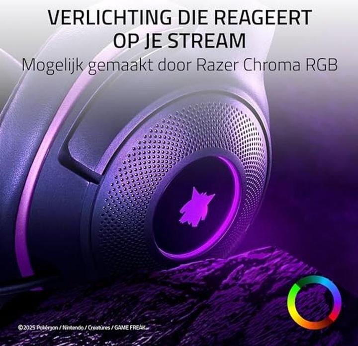 Produktbild Razer Kraken Kitty V2 - Pokémon Gengar Ed. (Kabelgebunden)