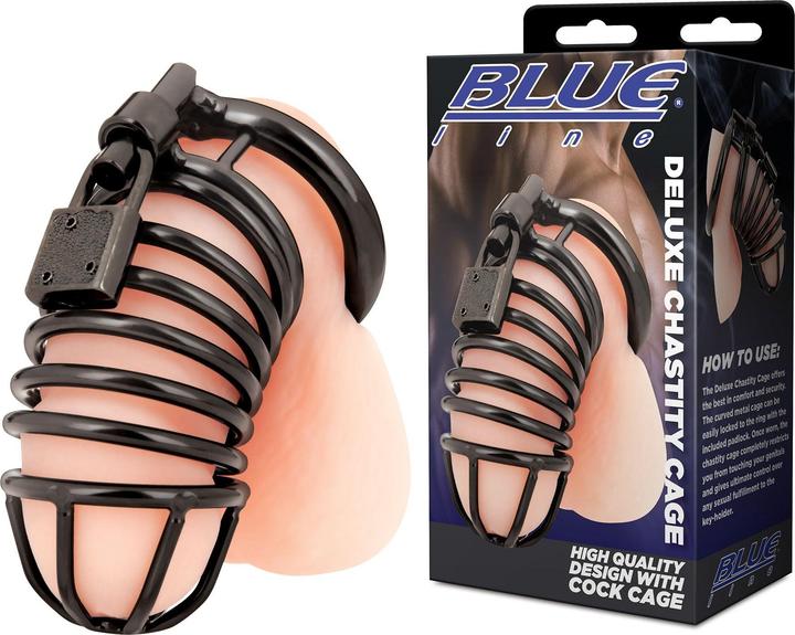 Immagine prodotto Blue Line Gabbia di castità deluxe di C&B GEAR - Nero